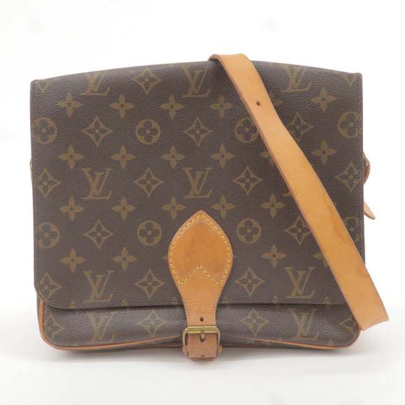 LOUIS VUITTON Monogram Cartouchiere 26 Crossbody Bag M51252 - Picture 2 of 16